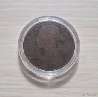One penny - 1889, Queen Victoria, Great Britain - 4