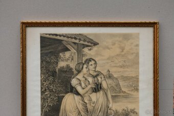 Starý grafický list z roku 1871 - 4