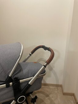 kombinovaný kočík Kinderkraft VEO 2v1 – šedý - 4