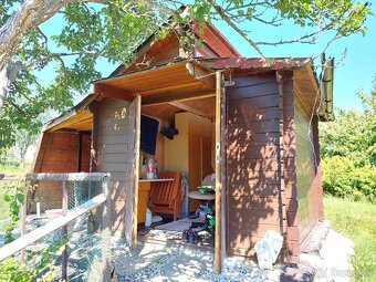 POZEMOK 366 m2, ZÁHRADNÁ CHATA, MOŽNÁ STAVBA 6x6 m2, GÁNOVCE - 4