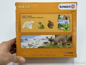 Vzdelávacie kartičky so zvieratkami - Wild life Schleich - 4