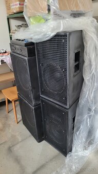 Pasívne reprobedne 2x 12" a 2x 15"sub - 4