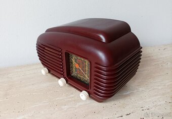 Krásné starožitné rádio Tesla Talisman 308U, top stav - 4