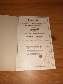 Cestovné pasy a vkladná knižka - 4