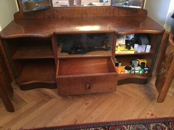 Starozitna komoda s nastavitelnym zrkadlom - 4