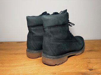 Čierne pánske topánky Timberland - 4