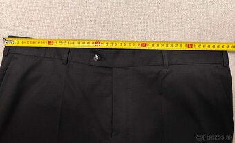 Pánsky čierny oblek - 56 - 4