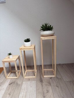 Borovicové stojany na kvety . - 4