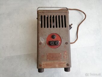 Oblouková nabíječka Křižík - ČSR - RARITA - 4