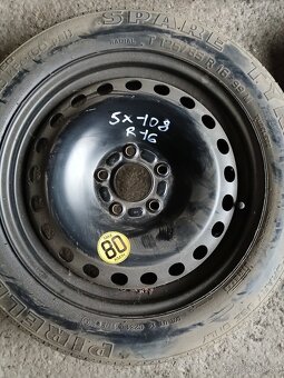 Dojazdové koleso,rezerva - 4