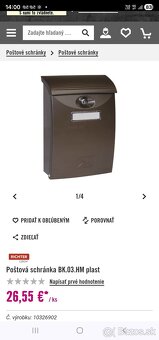 Predam poštovu schranku - 4