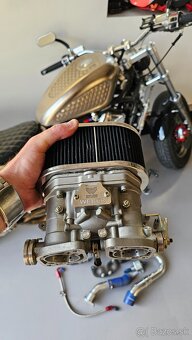 Karburator Weber + nadrz + prislusenstvo - 4