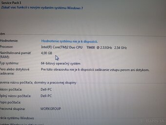 predám DELL PRECISION M6400 , 17" displej , WINDOWS 7 - 4
