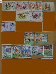 Nádherné poštové známky FUTBAL - 4