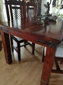 Masivny jedalensky stol Casamia agat - 4