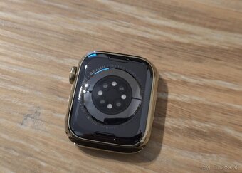 Apple watch 9 41mm Gold Stainless Steel - oceľ LTE cellular - 4