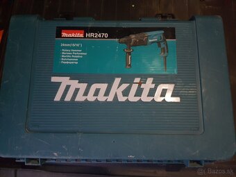 Vrtacie kladivo, príklepová vŕtačka makita hr2470 - 4