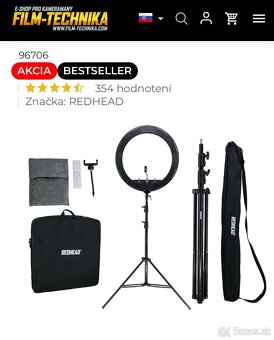 Kruhové ringlight Led svetlo - 4