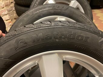 Predám sadu elektrónov r16 s penu zima 205/55 r16 - 4