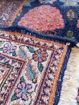 ⭐Investičný perzský hodvábny koberec Keshan 192x120 cm⭐ - 4