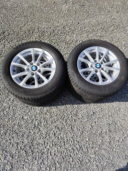 BMW disky 5x120 + Zimné pneumatiky 225/55 R16 s TPMS - 4