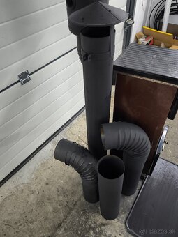 Peterky 4kw-kachle+výmenník tepla+dymovody - 4