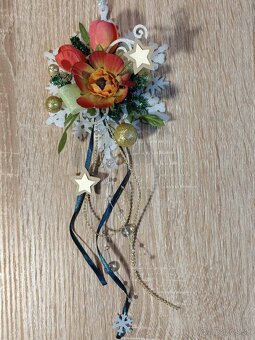 Vianočná dekorácia vo vintage štýle. - 4