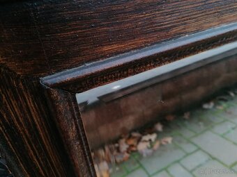 Predám starožitné drevené zrkadlo - 4