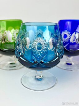 Koniakové poháre Krištáľové - 4