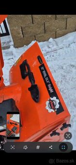 Predám snežný frézu, Šírka radlice 85cm - 4