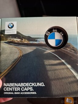 BMW kryt stredu kolesa - celá sada 4ks - 4