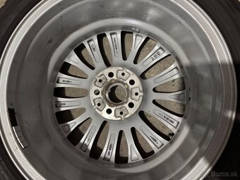 BMW alum. disky (VW, AUDI, Škoda) 8Jx18”z BMW 5 + zimné pneu - 4