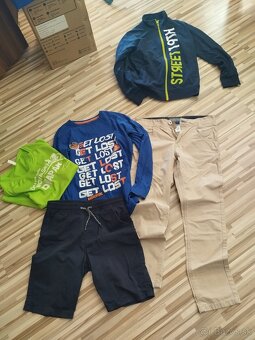 Chlapčenské oblečenie veľkosť cca 146/152 - 4