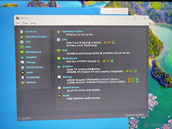 PC Core i5-6500, 16GB, SSD+HDD, RX460 - 4GB, W1 - 4