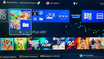 PS4 Slim 1TB ( Jailbreak ) ( veľa hier nainštalovaných ) - 4