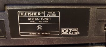 Predám vintage zostavu Fisher - 4