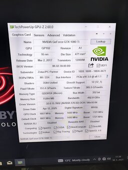 Predam graficku kartu ZOTAC GTX 1080 Ti 11GB AMP - 4