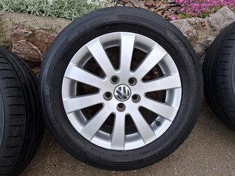 Disky s pneu VW 5x112 215/55R16 - 4