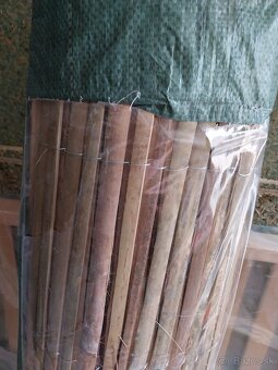 Ponukam na predaj Rohož na plot bambus štiepaný výška 120cm - 4