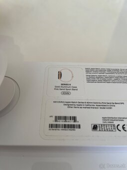 Apple Watch 6 40mm Pink - 4
