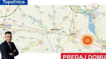 Na predaj 6-izbový dom 170 m2 s dvojgarážou 72 m2 v obci Top - 4