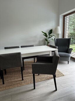 Predám jedálenský stôl + 6 stoličiek IKEA - 4