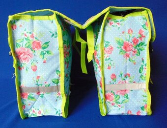 Dvojitá taška na zadný nosič bicykla 32 litrov LASTPACK nová - 4