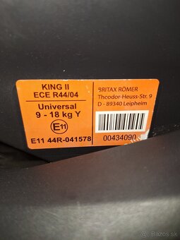 Britax Römer King II. - 4
