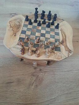 Šach z olivového dreva. - 4