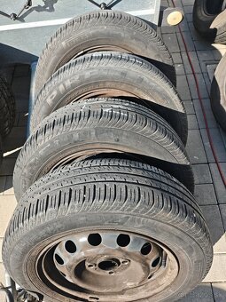 Disky 4x100 pneumatiky 175/70 R14 - 4