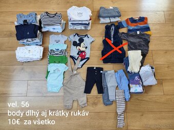 Detské oblečenie vel. 50 - 74, perinky, hniezdo - 4