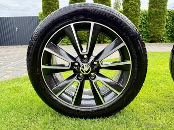 Komplet letnú sadu alu Škoda MATTERHORN 5x112 225/50 R17. - 4