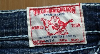 TRUE RELIGION tmavomodré dámske značkové rifle (NOVÉ) - 4