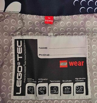 Detský lyžiarsky overal + mikina Lego Wear velkosti 74 a 80 - 4